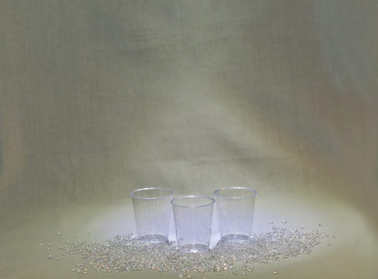 15 MG 8cl Tasting Glass with Crystals